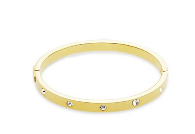 Goldenes Armband mit Steinen